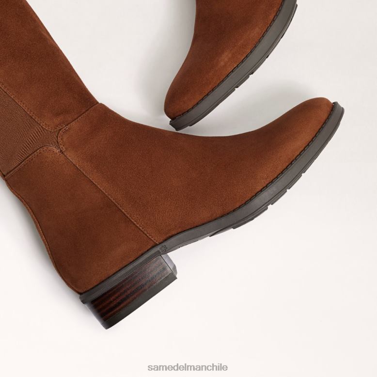 Sam Edelman P802J778 calzado coco tostado mujer bota por encima de la rodilla pam