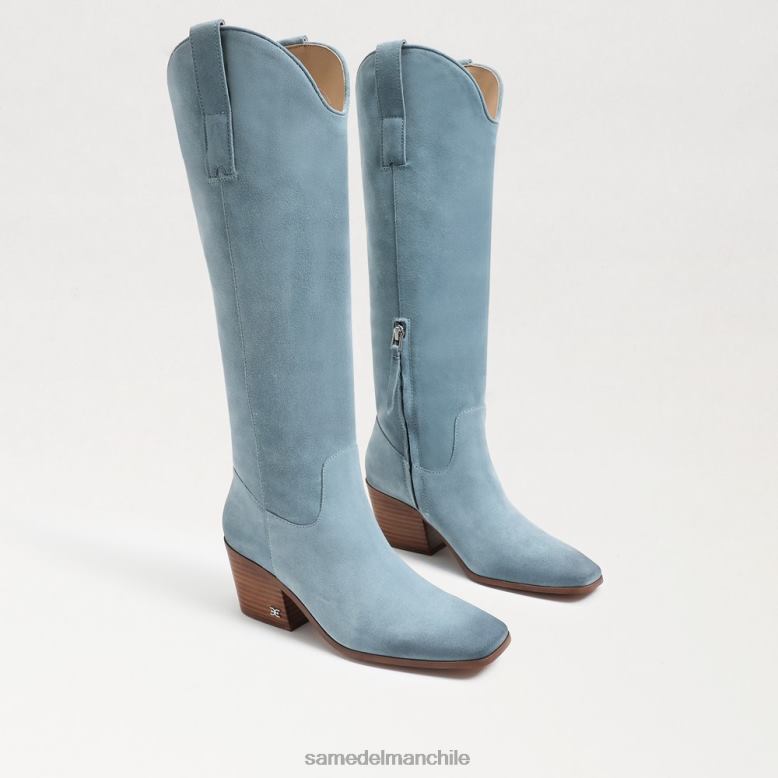 Sam Edelman P802J813 calzado cielo de álamo temblón mujer bota vaquera britten