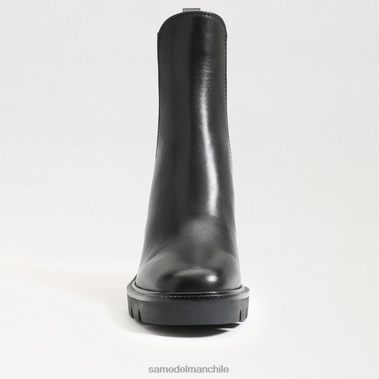 Sam Edelman P802J749 calzado cuero negro mujer botas chelsea rollins