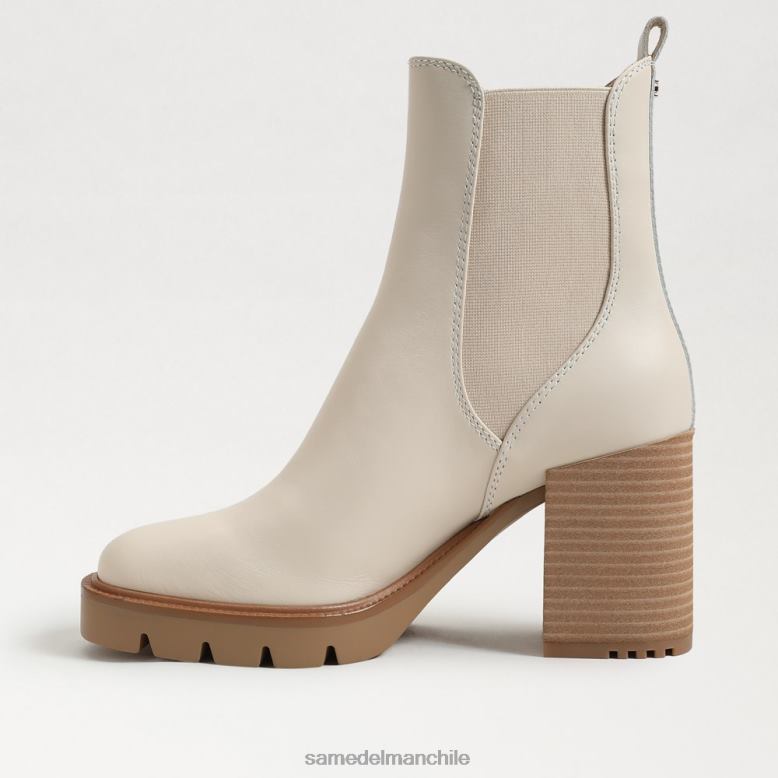 Sam Edelman P802J750 calzado marfil moderno mujer botas chelsea rollins