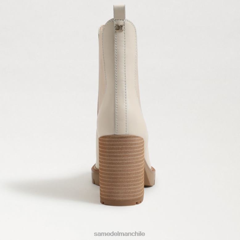 Sam Edelman P802J750 calzado marfil moderno mujer botas chelsea rollins