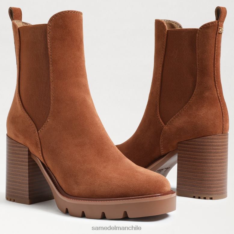Sam Edelman P802J751 calzado frontera marrón mujer botas chelsea rollins