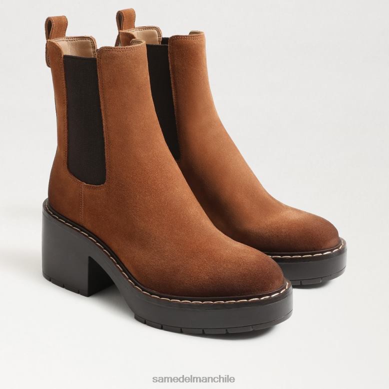 Sam Edelman P802J756 calzado frontera marrón mujer botas chelsea anderson