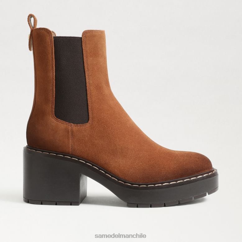 Sam Edelman P802J756 calzado frontera marrón mujer botas chelsea anderson