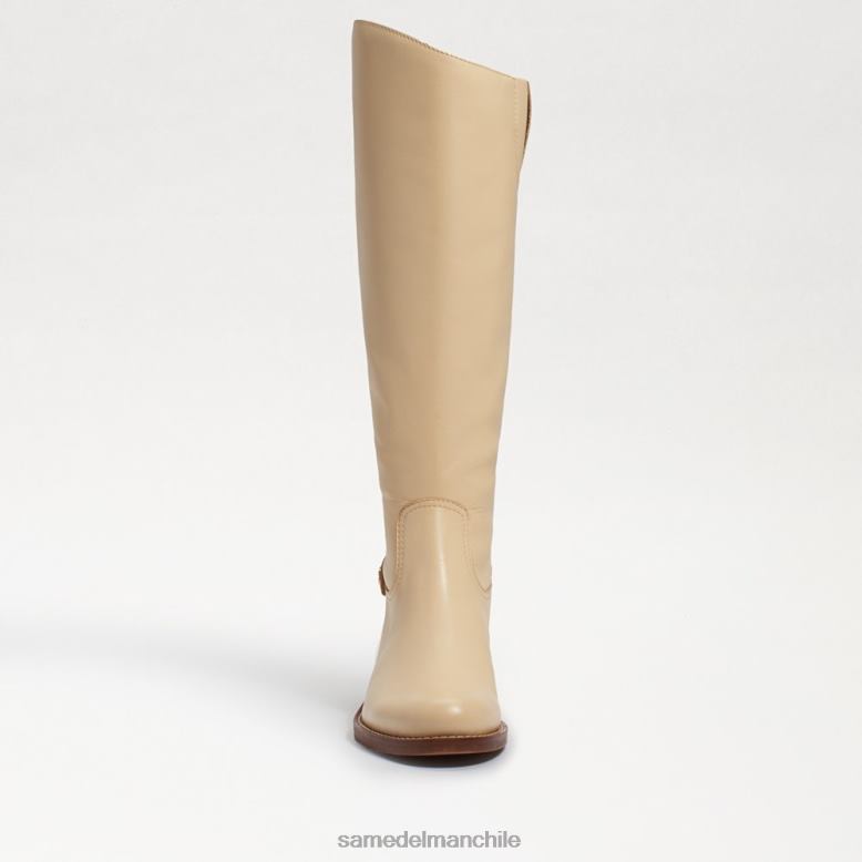 Sam Edelman P802J730 calzado cuero de cáscara de huevo mujer bota de montar mikala