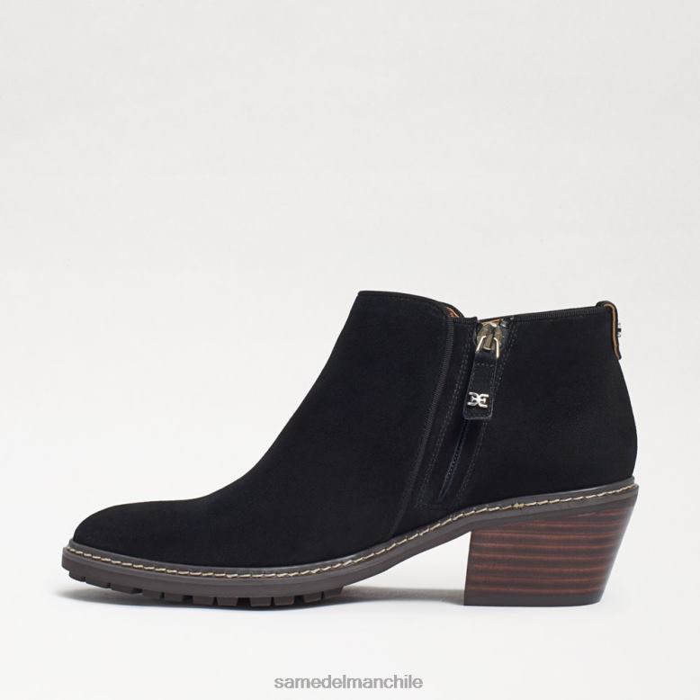 Sam Edelman P802J376 calzado ante negro mujer botines pryce