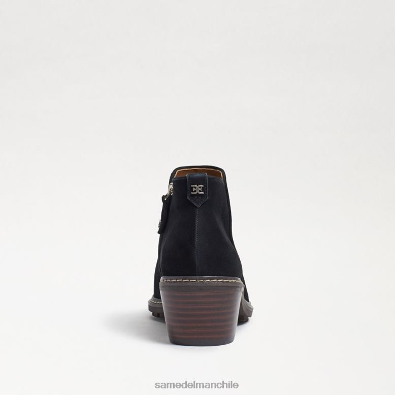 Sam Edelman P802J376 calzado ante negro mujer botines pryce