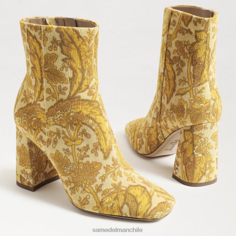 Sam Edelman P802J444 calzado cúrcuma mujer botines codie
