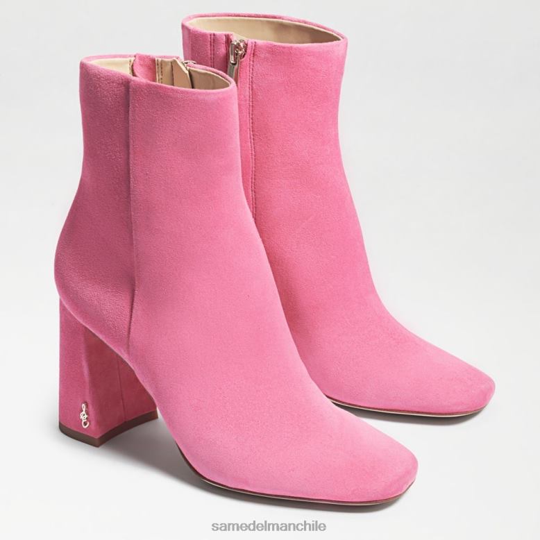Sam Edelman P802J450 calzado gamuza confeti rosa mujer botines codie