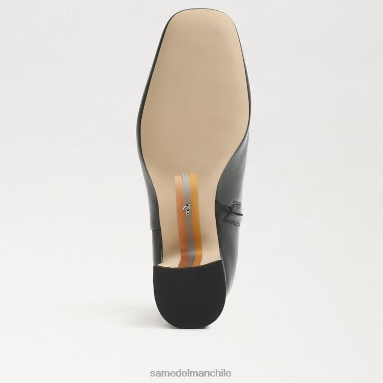 Sam Edelman P802J784 calzado cuero negro mujer botín beige