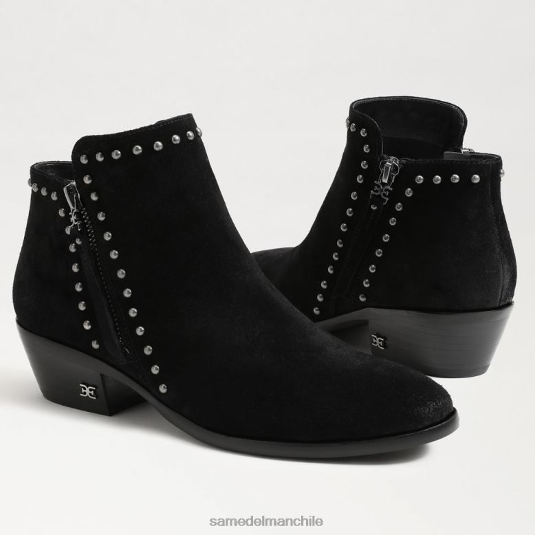 Sam Edelman P802J792 calzado ante negro mujer botín paola