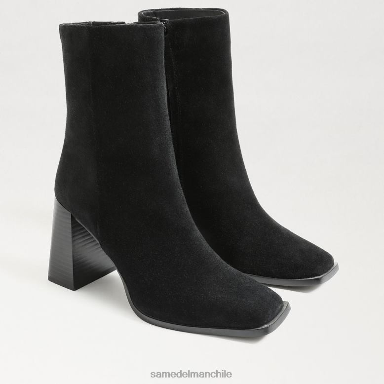 Sam Edelman P802J807 calzado ante negro mujer botines ivette