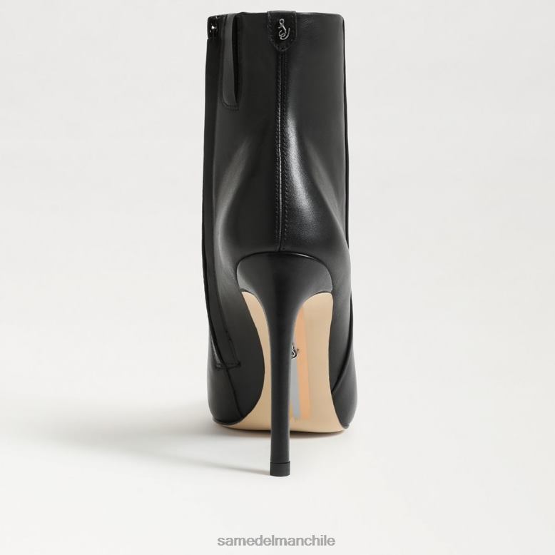 Sam Edelman P802J831 calzado cuero negro mujer botín wrenley tacón