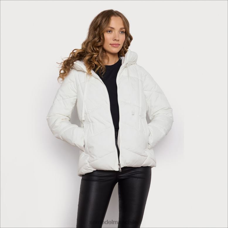 Sam Edelman P802J1121 vestir cáscara de huevo mujer acolchado con cuello tipo almohada