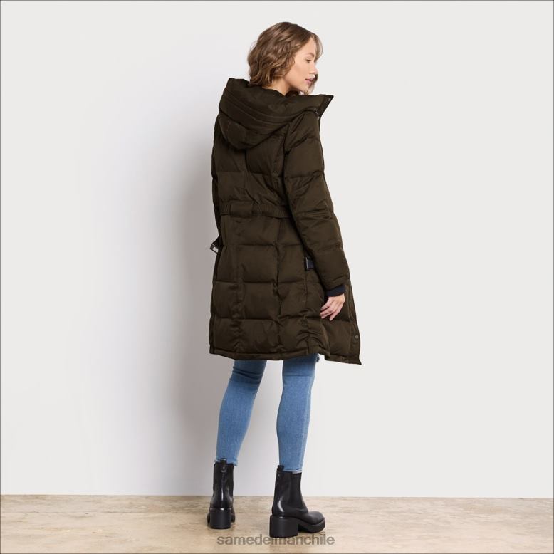 Sam Edelman P802J1127 vestir cargarse mujer acolchado con cuello tipo almohada