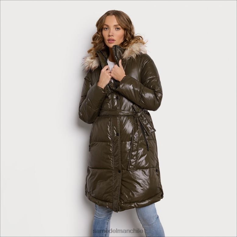 Sam Edelman P802J1136 vestir aceituna toscana mujer globo largo