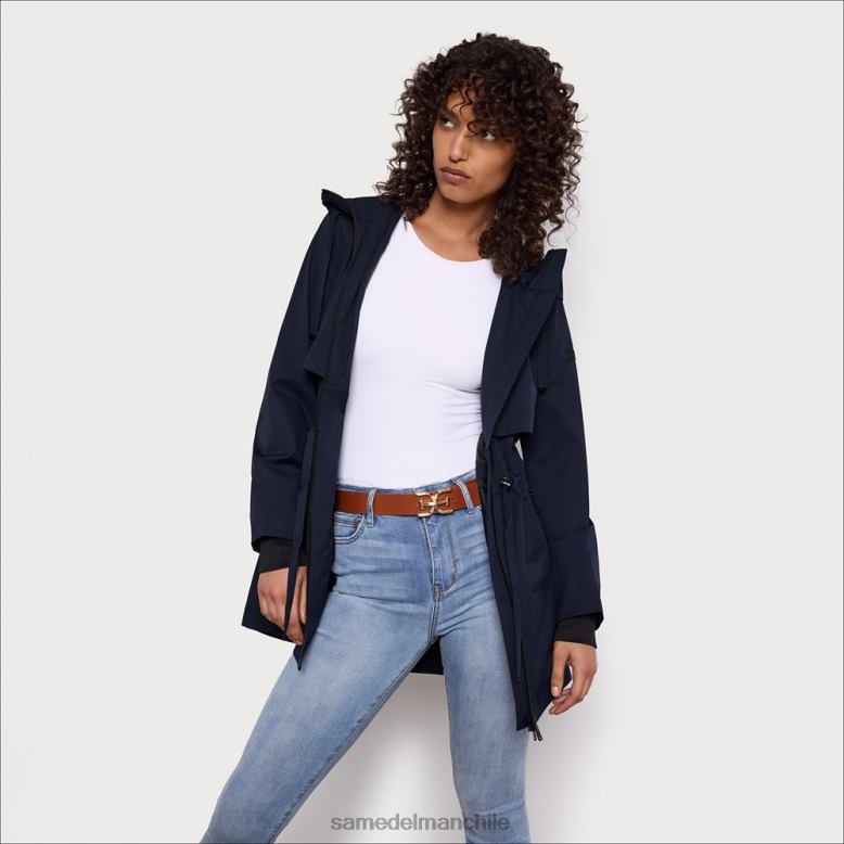 Sam Edelman P802J1137 vestir Armada mujer anorak de lluvia