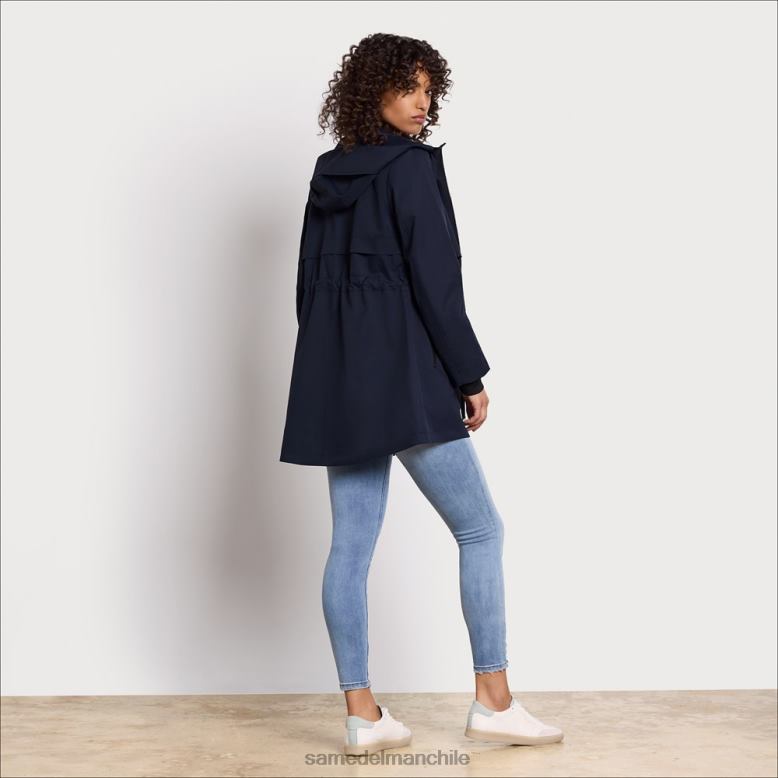 Sam Edelman P802J1137 vestir Armada mujer anorak de lluvia