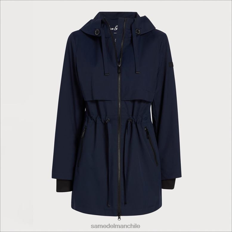 Sam Edelman P802J1137 vestir Armada mujer anorak de lluvia