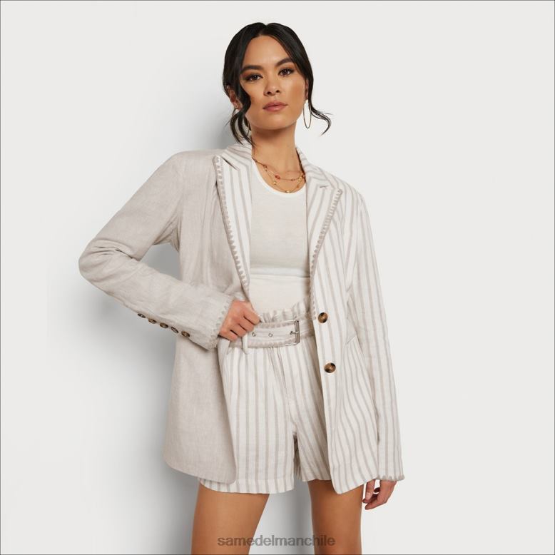 Sam Edelman P802J1206 vestir gardenia mujer chaqueta enola