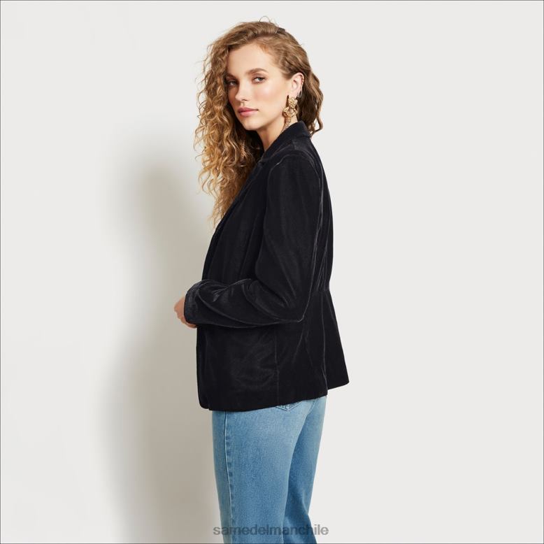 Sam Edelman P802J1295 vestir negro mujer chaqueta bri