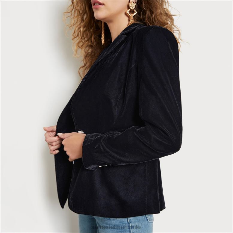 Sam Edelman P802J1295 vestir negro mujer chaqueta bri