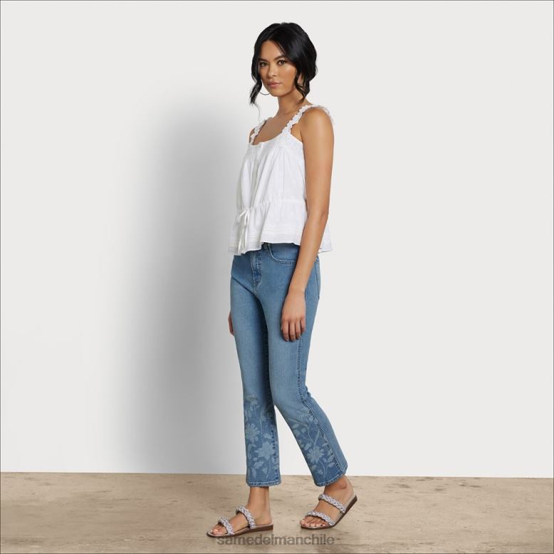 Sam Edelman P802J1183 vestir catalina mujer pantalones acampanados linnie de talle medio