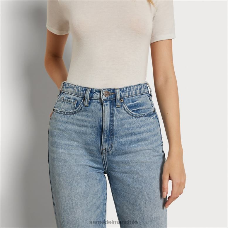 Sam Edelman P802J1200 vestir paseo marítimo mujer pantalón yaro estilo años 90 de talle alto