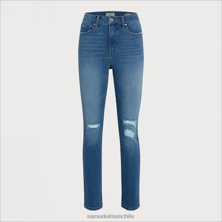 Sam Edelman P802J1229 vestir paseo marítimo mujer pantalón recto slim de talle alto