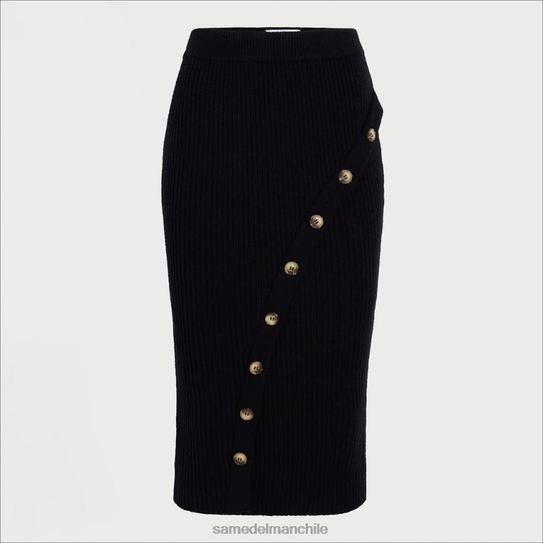 Sam Edelman P802J1256 vestir negro mujer falda rosalía
