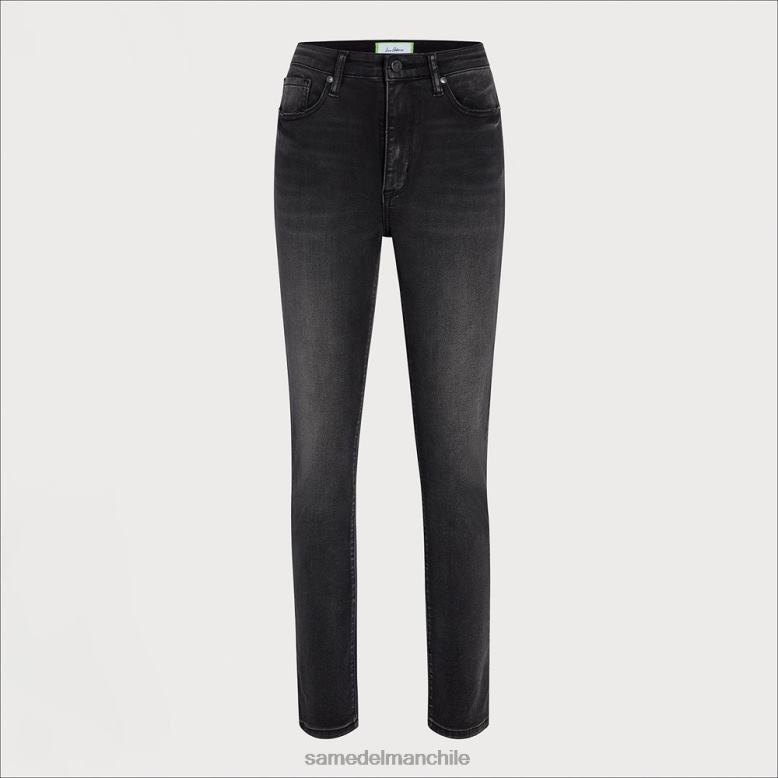 Sam Edelman P802J1272 vestir oscuridad mujer pantalones pitillo de talle alto