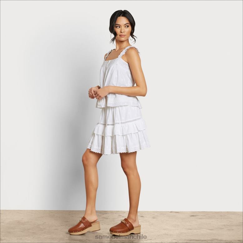 Sam Edelman P802J1217 vestir blanco mujer tanque adelina