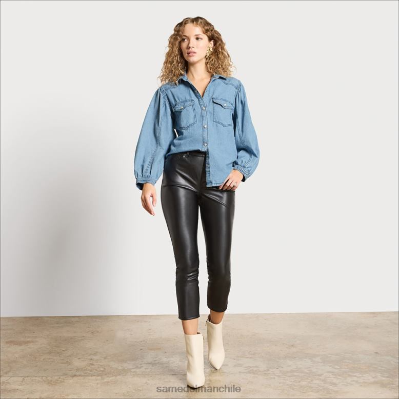 Sam Edelman P802J1234 vestir empalizadas mujer camisa vaquera farah