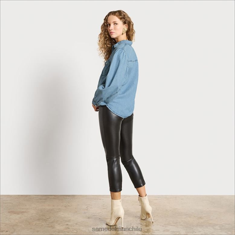 Sam Edelman P802J1234 vestir empalizadas mujer camisa vaquera farah