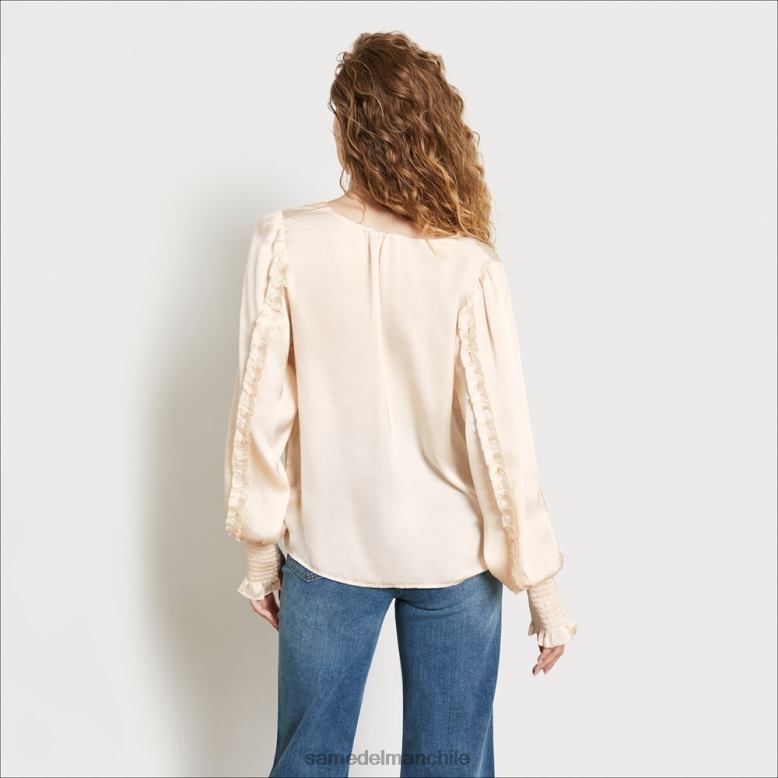 Sam Edelman P802J1247 vestir arena movediza mujer top varick de manga larga