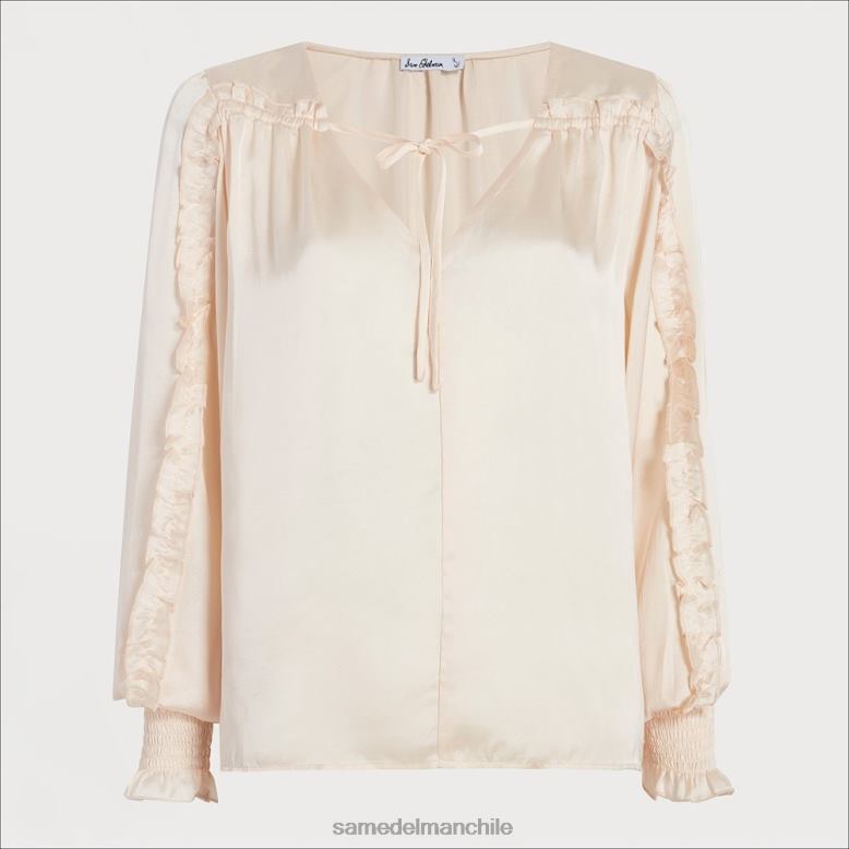 Sam Edelman P802J1247 vestir arena movediza mujer top varick de manga larga