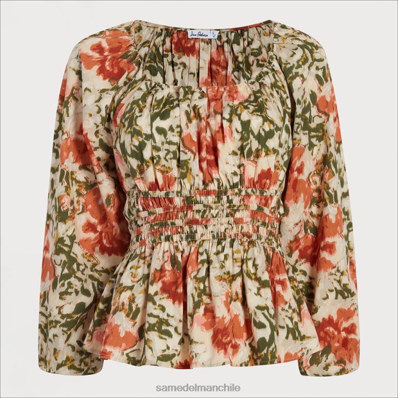 Sam Edelman P802J1251 vestir cardo mujer top ciliano de manga larga