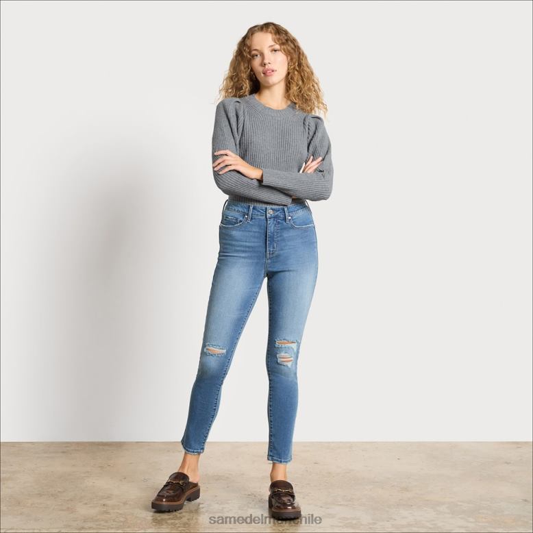 Sam Edelman P802J1281 vestir gris claro mujer suéter cohen puff