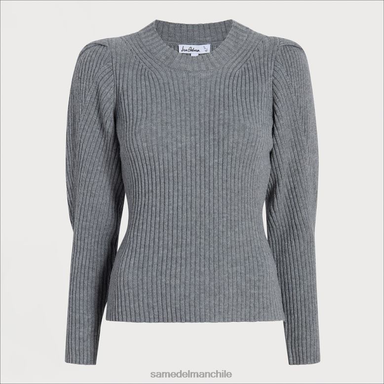 Sam Edelman P802J1281 vestir gris claro mujer suéter cohen puff