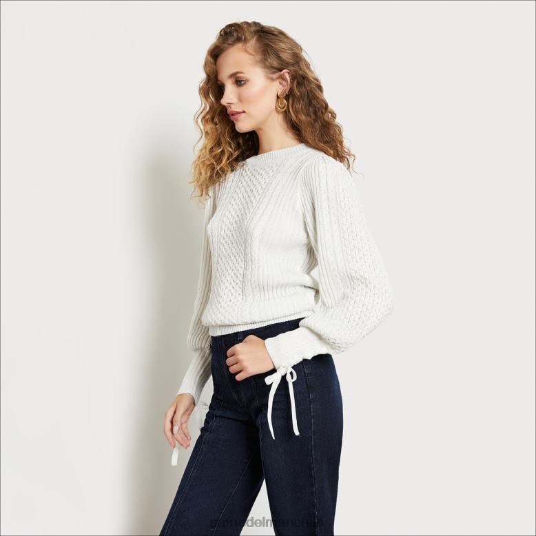 Sam Edelman P802J1297 vestir abrigo de gardenia mujer suéter fayette