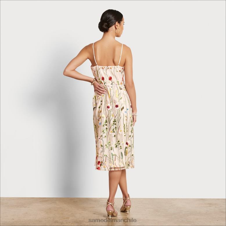 Sam Edelman P802J1066 vestir crudo mujer vestido con bordado floral