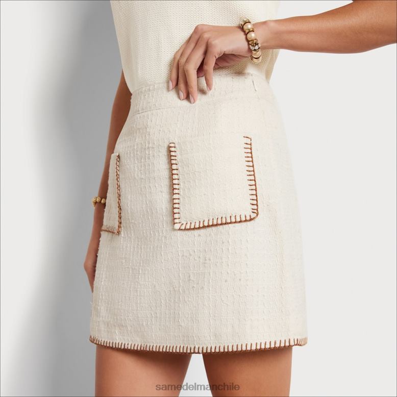 Sam Edelman P802J1068 vestir gardenia mujer falda jacklyn