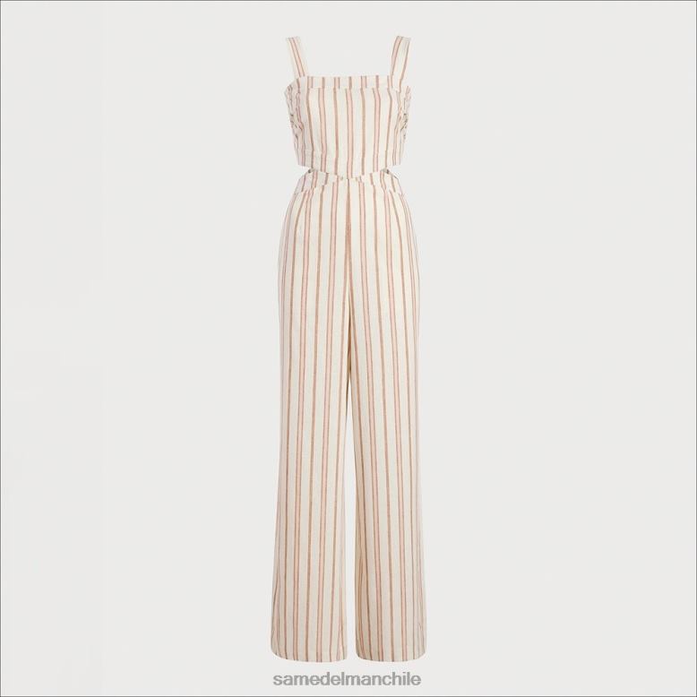 Sam Edelman P802J1081 vestir raya blanca mujer mono harlee