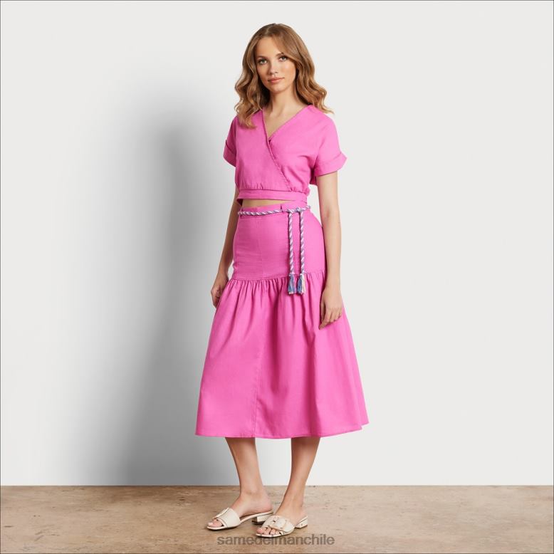 Sam Edelman P802J1090 vestir flor de fiyi mujer falda mila