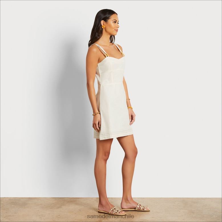 Sam Edelman P802J1102 vestir gardenia mujer vestido mini tinsley