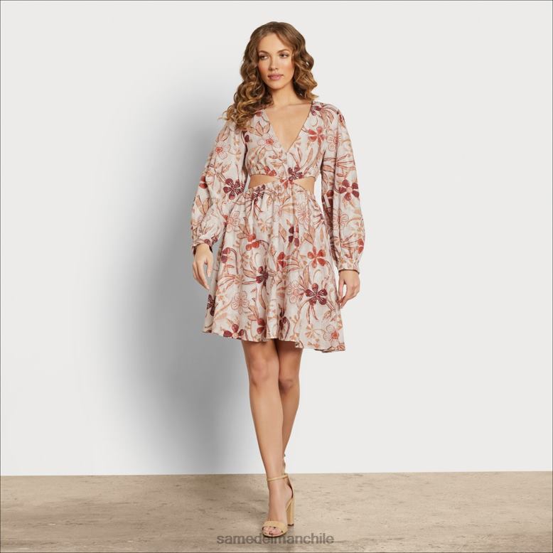 Sam Edelman P802J1117 vestir floral mujer vestido mini floral emely