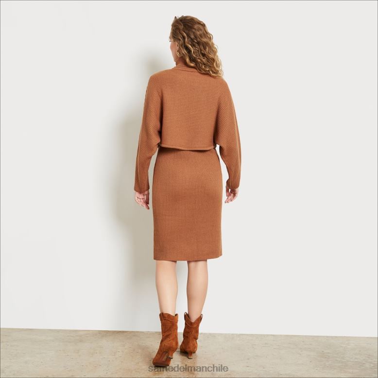 Sam Edelman P802J1263 vestir gris pardo mujer conjunto aralyn