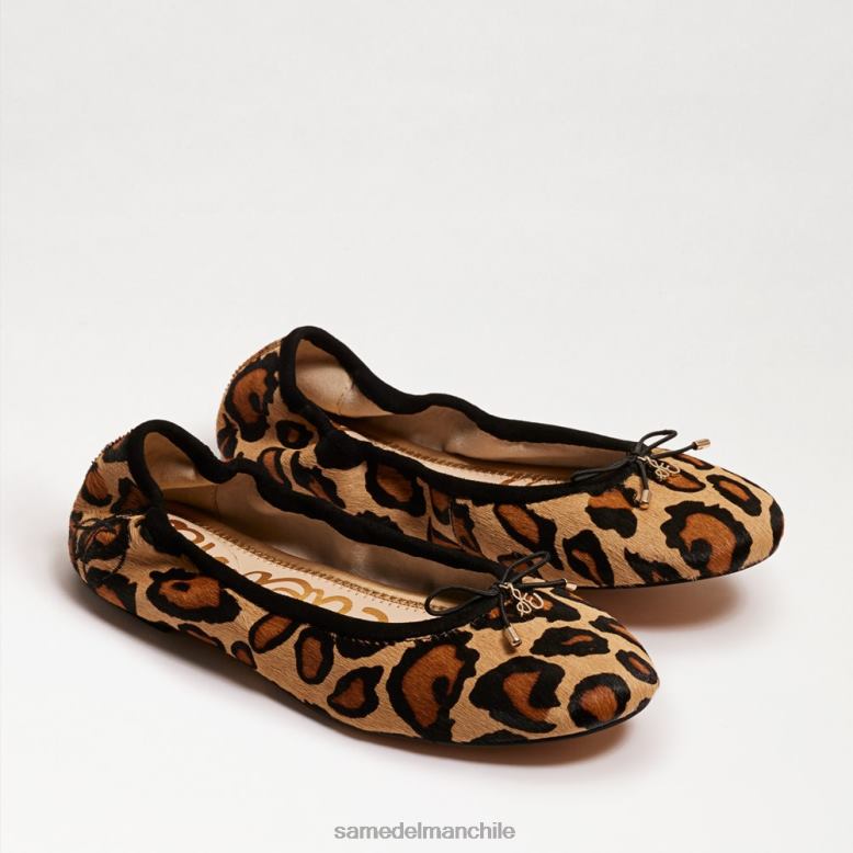 Sam Edelman P802J124 calzado nuevo leopardo bronceado mujer bailarinas felicia