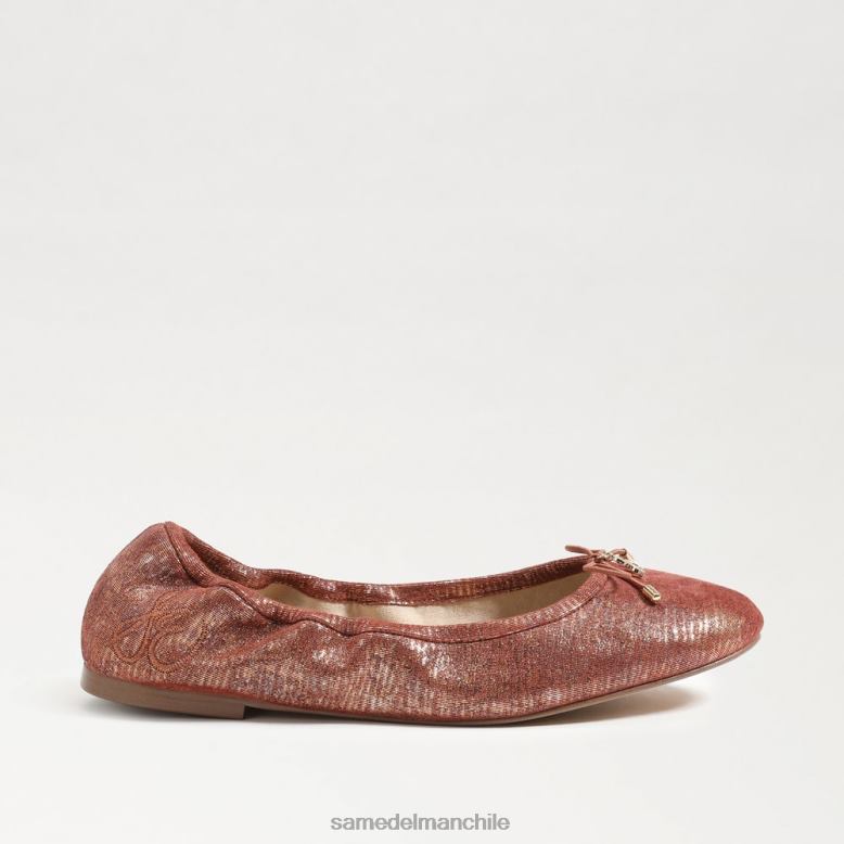Sam Edelman P802J130 calzado rosa óxido mujer bailarinas felicia