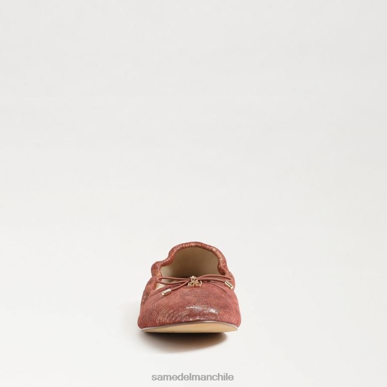 Sam Edelman P802J130 calzado rosa óxido mujer bailarinas felicia